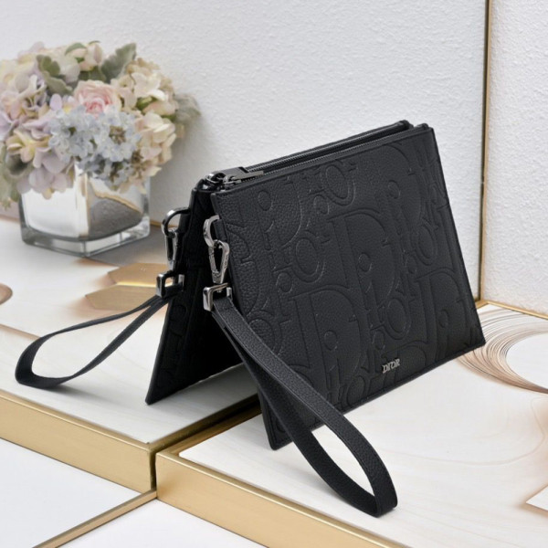Christian Dior, A5, Unisex Bag, Black