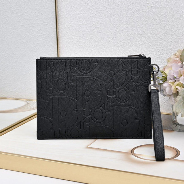 Christian Dior, A5, Unisex Bag, Black