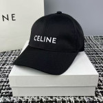 Celine, Unisex Hat, Black
