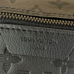 Louis Vuitton, Keepall Bandoulière, Unisex Bag, Black