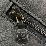 Louis Vuitton, Keepall Bandoulière, Unisex Bag, Black