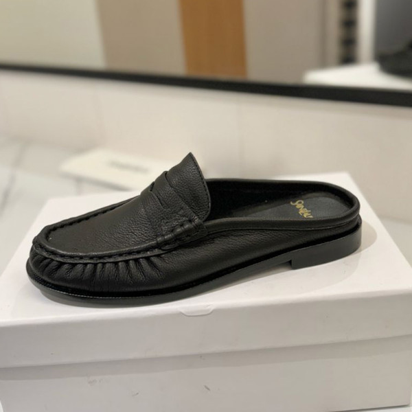 Yves Saint Laurent, Women Slipper, Black