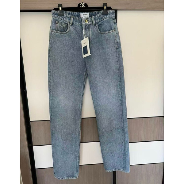 Chanel, Women Jean, Blue