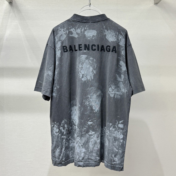 Balenciaga, Men T-Shirt, Grey