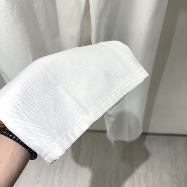 Celine, Men Jean, White, Size M