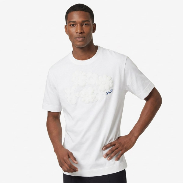 Fendi, Men T-Shirt, White