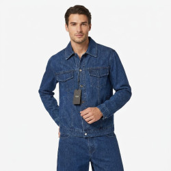 Fendi, Men Suit, Blue
