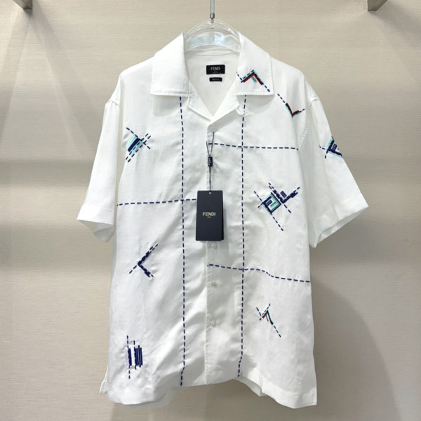 Fendi, Men Shirt, White