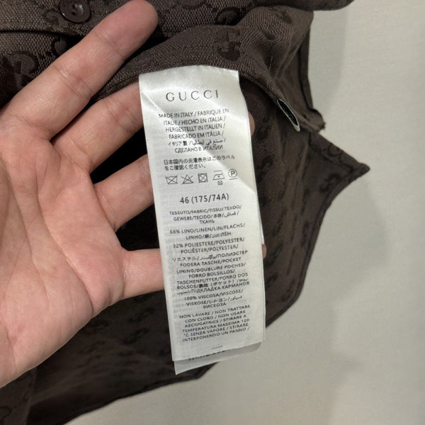 Gucci, Men Suit, Brown