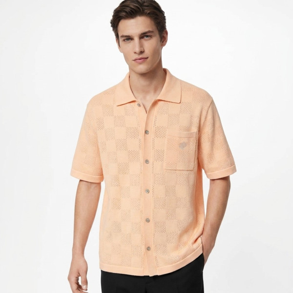 Louis Vuitton, Men Shirt, Beige