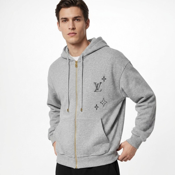 Louis Vuitton, Men Sweatshirt, Grey