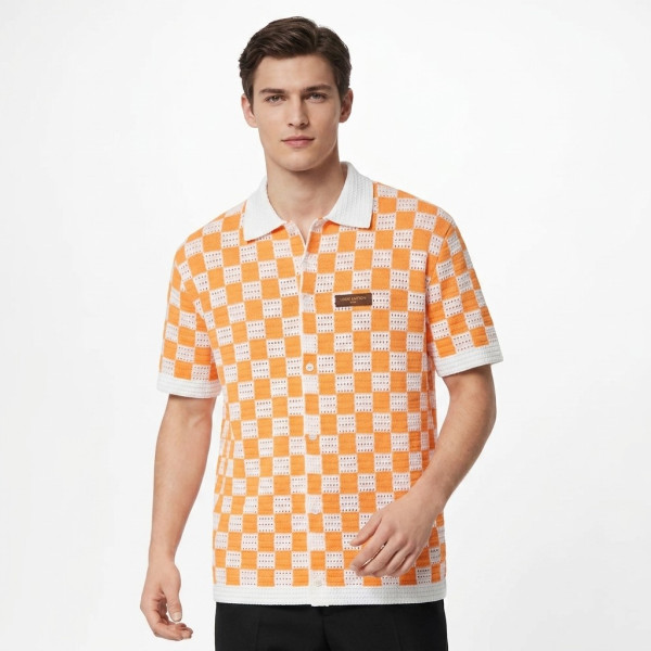 Louis Vuitton, Men Polo, Orange