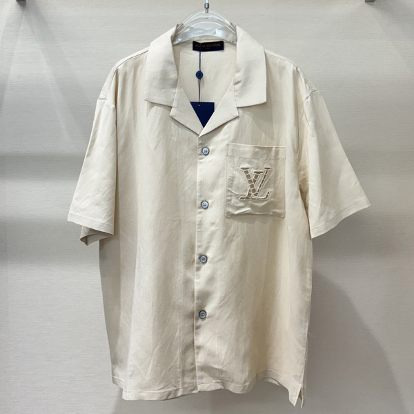 Louis Vuitton, Men Shirt, Cream