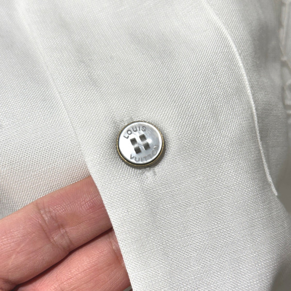 Louis Vuitton, Men Shirt, Cream