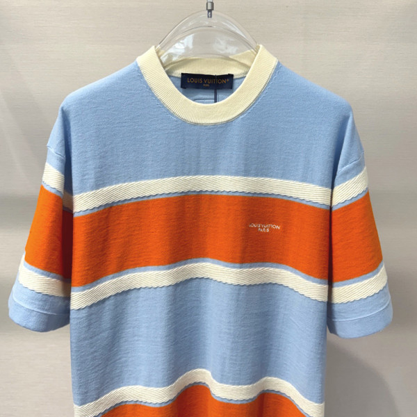 Louis Vuitton, Men T-Shirt, Blue