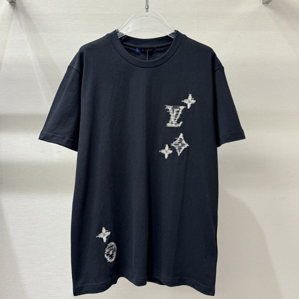 Louis Vuitton, Men T-Shirt, Black