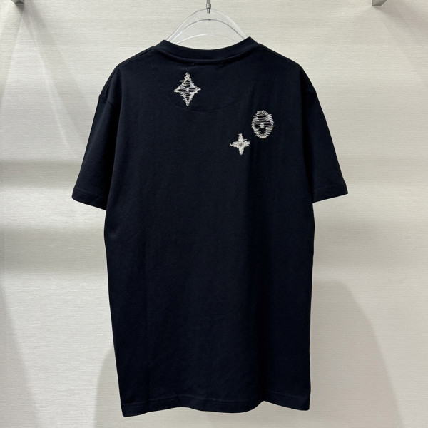 Louis Vuitton, Men T-Shirt, Black