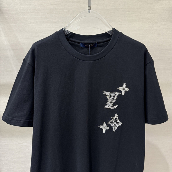 Louis Vuitton, Men T-Shirt, Black