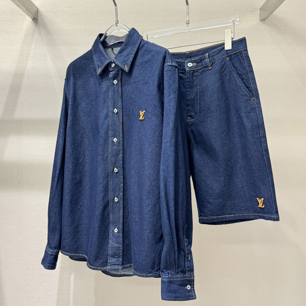 Louis Vuitton, Men Suit, Blue