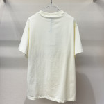 Moncler, Heren T-shirt, Cream
