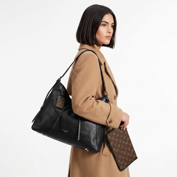 Louis Vuitton, Women Bag, Black