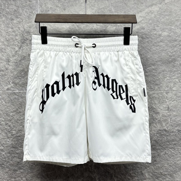 Palm Angels, Men Swimshort, White