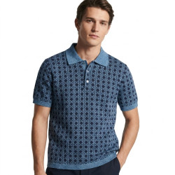 Christian Dior, Men Polo, Blue