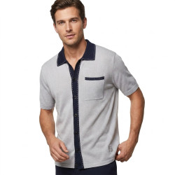 Fendi, Men Polo, Grey