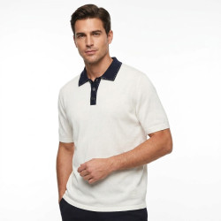 Fendi, Men Polo, White