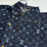 Louis Vuitton, Men Shirt, Blue