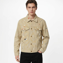 Louis Vuitton, Men Jacket, Beige
