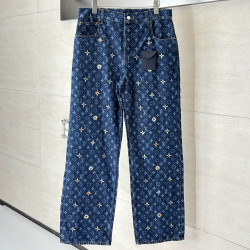 Louis Vuitton, Men Jean, Blue