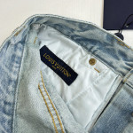 Louis Vuitton, Men Jean, Blue