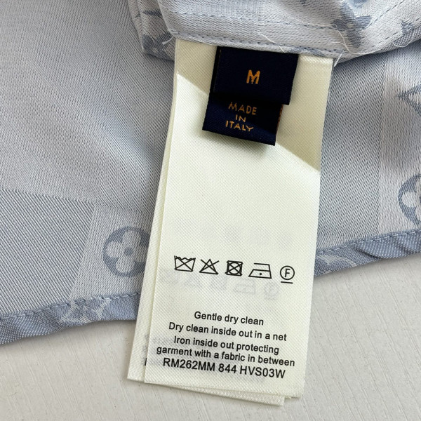 Louis Vuitton, Men Shirt, Blue