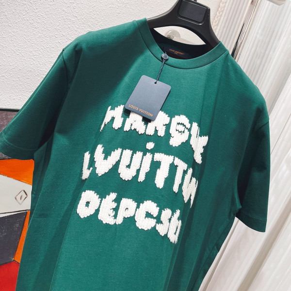 Louis Vuitton, Men T-Shirt, Green