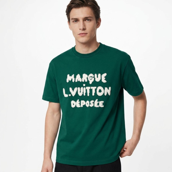 Louis Vuitton, Men T-Shirt, Green