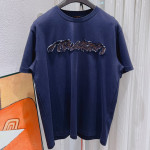 Louis Vuitton, Men T-Shirt, Navy