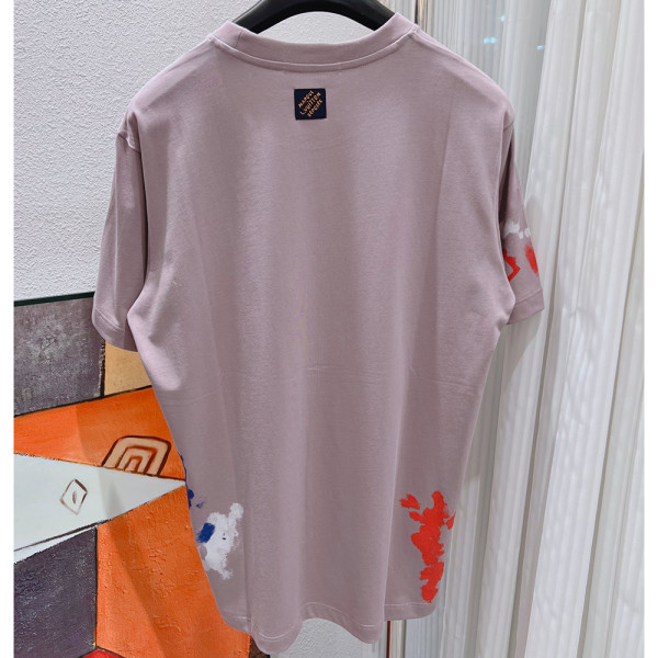 Louis Vuitton, Men T-Shirt, Pink