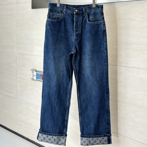 Louis Vuitton, Men Jean, Blue