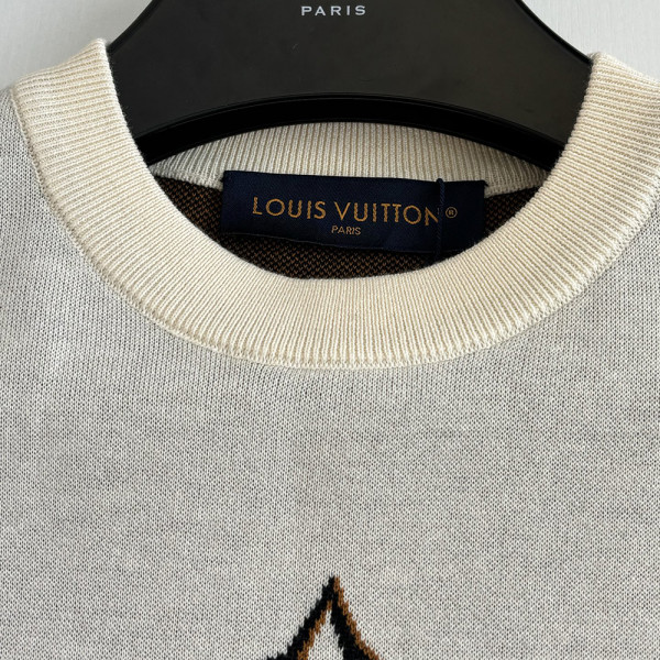 Louis Vuitton, Men T-Shirt, Cream