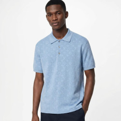 Louis Vuitton, Men Polo, Blue