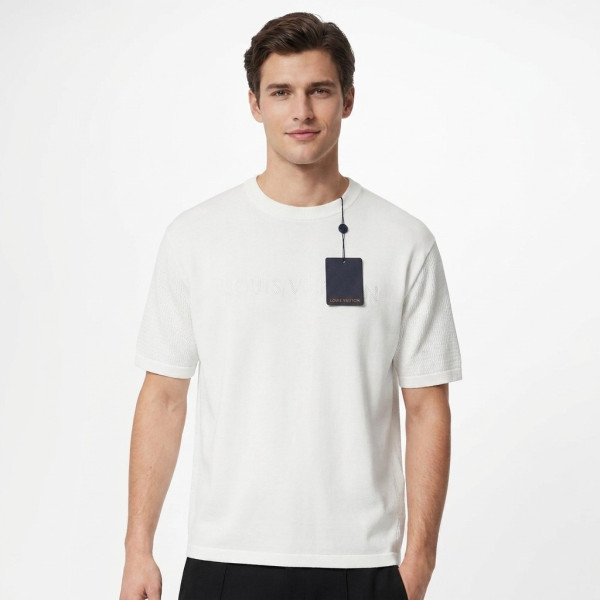 Louis Vuitton, Men T-Shirt, Beige