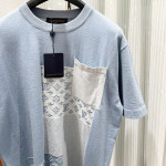 Louis Vuitton, Men T-Shirt, Blue