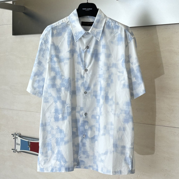 Louis Vuitton, Men Shirt, Blue