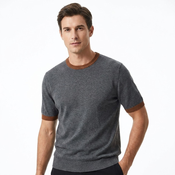 Prada, Men T-Shirt, Grey