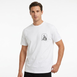 Prada, Men T-Shirt, White