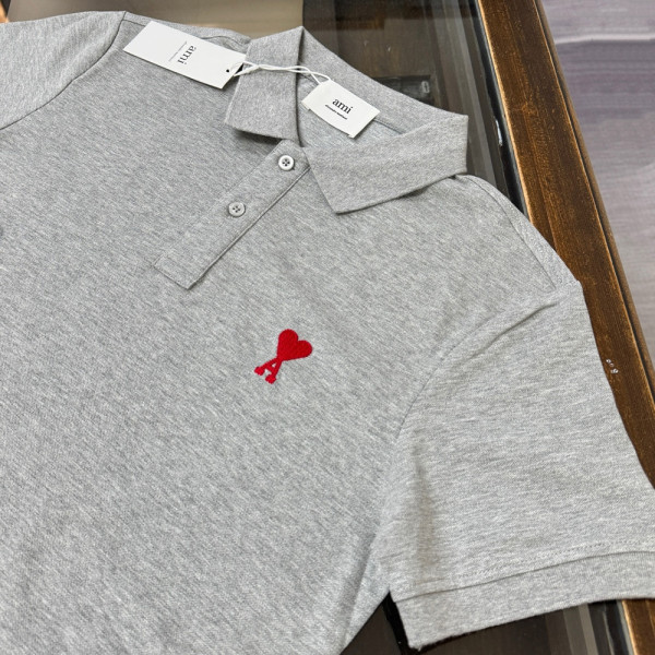 Ami, Men T-Shirt, Grey
