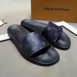 Louis Vuitton, Men Slipper, Black