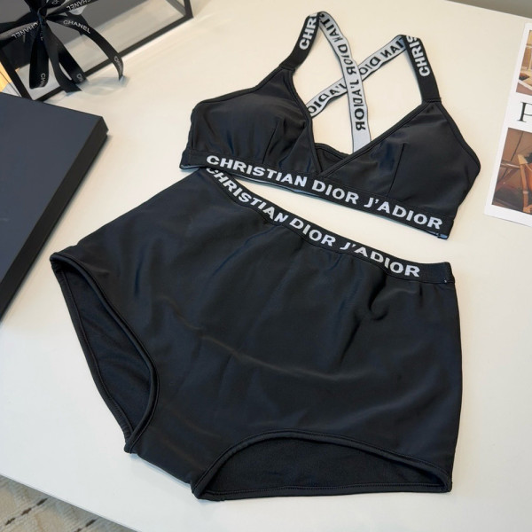 Christian Dior, Women Bikini, Black