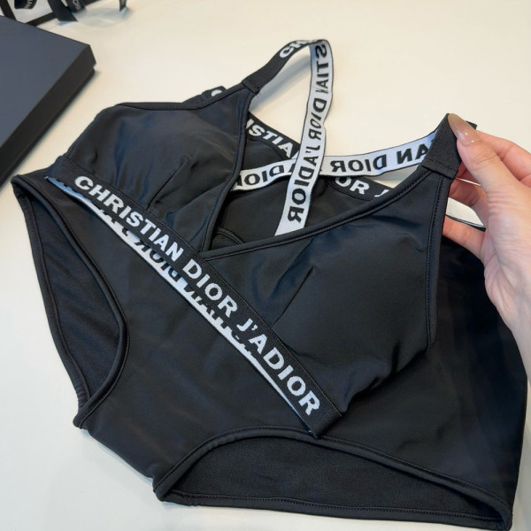 Christian Dior, Women Bikini, Black